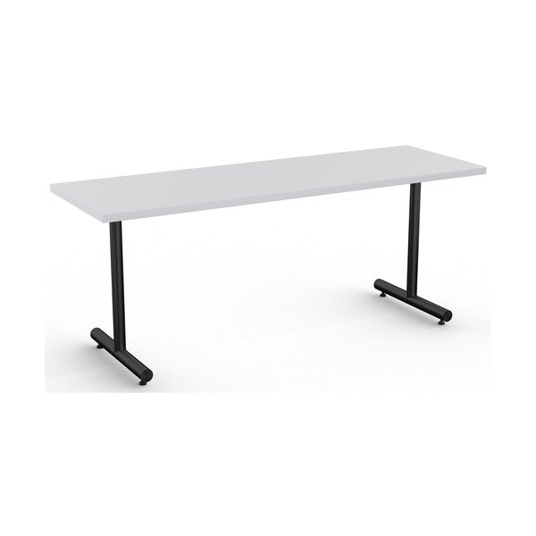 Special-T Table, Black Base, 24inWx72inLx29inH, Light Gray SCTKING2472BLG - main